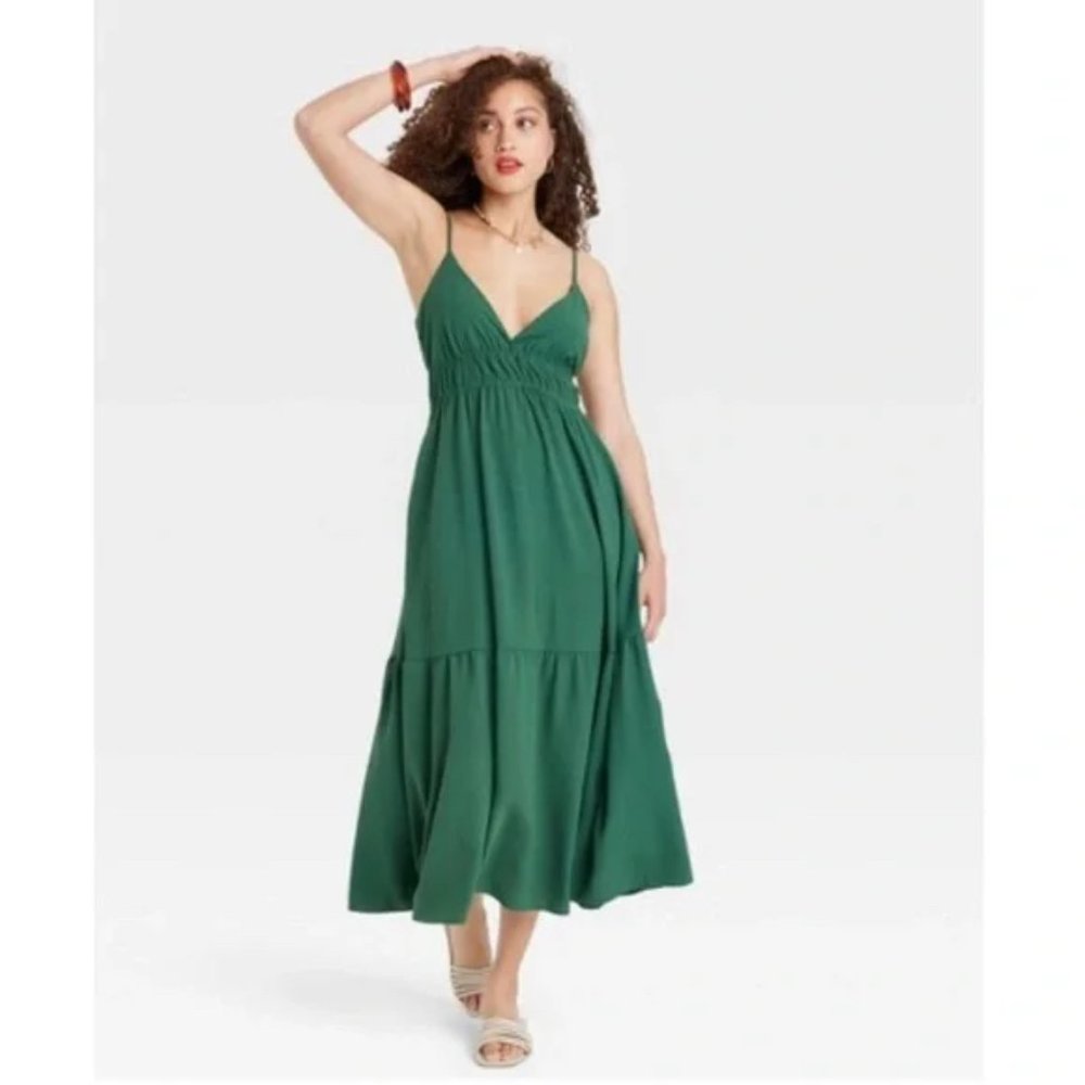 A New Day Sleeveless Tie-Back Dress Size Small